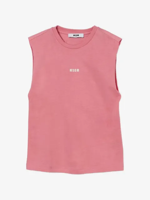 MSGM Kids tanktop med logotryk