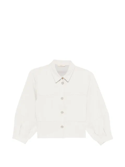 Sessùn Leone button-front cropped jacket