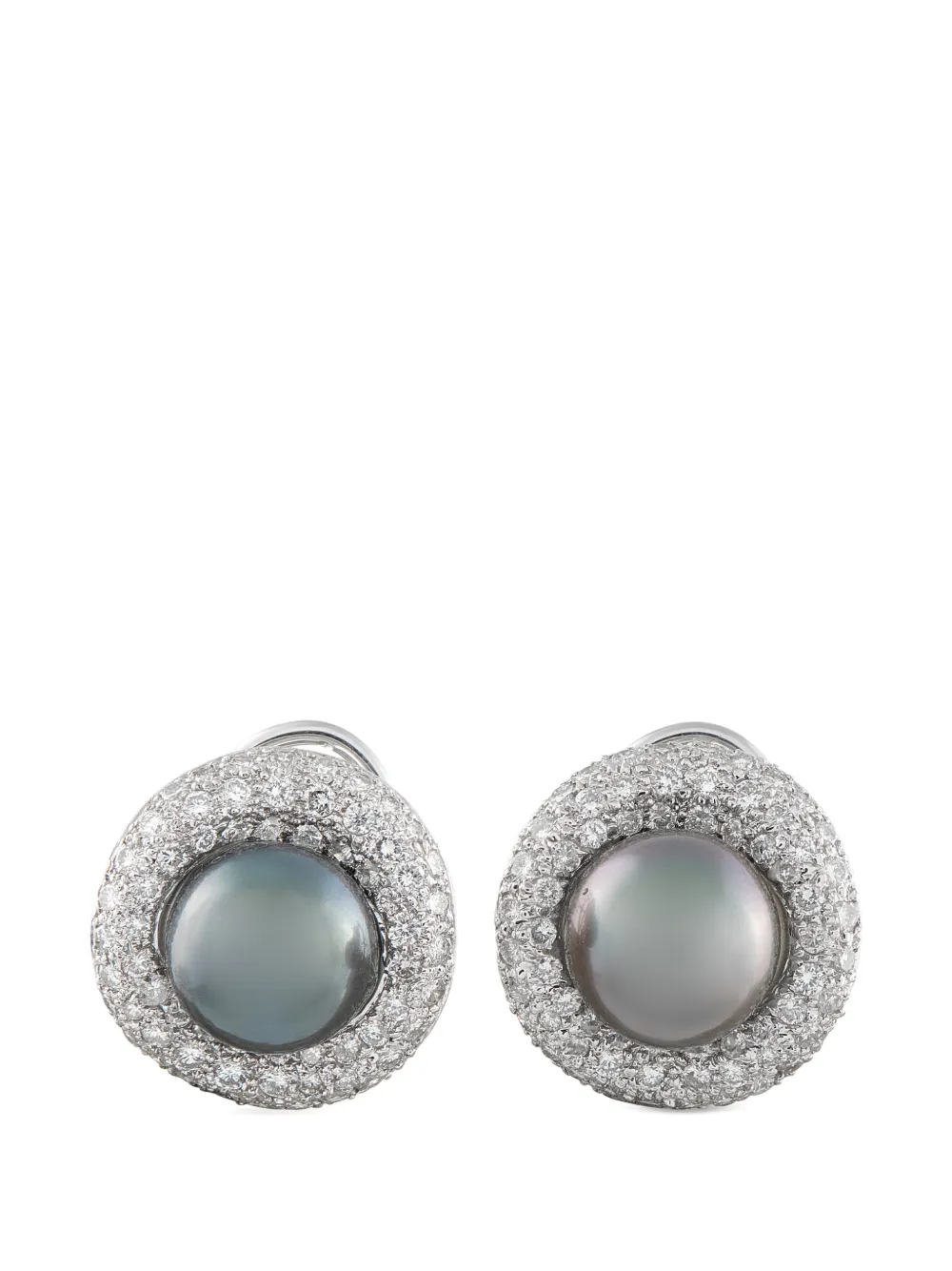 LB Exclusive diamond and pearl earrings - Argento