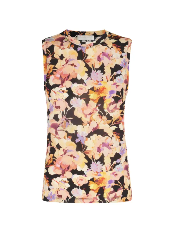 Ulla Johnson Ines Jersey Top in Black