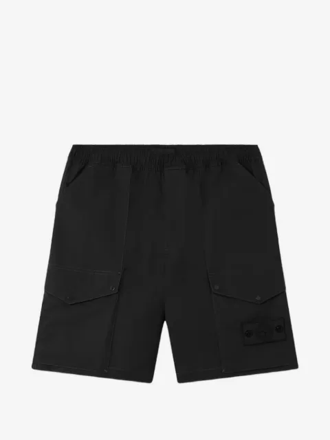Stone Island l100004 all-weather cotton canvas S.I. Ghost shorts