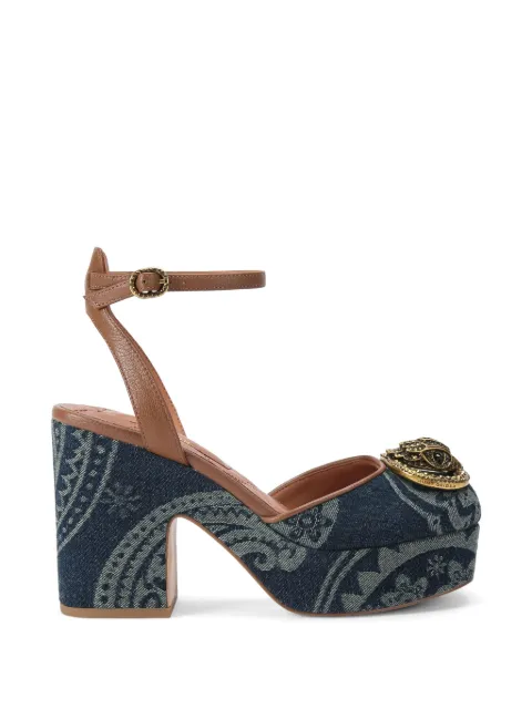 Kurt Geiger London Chelsea closed platform sandals