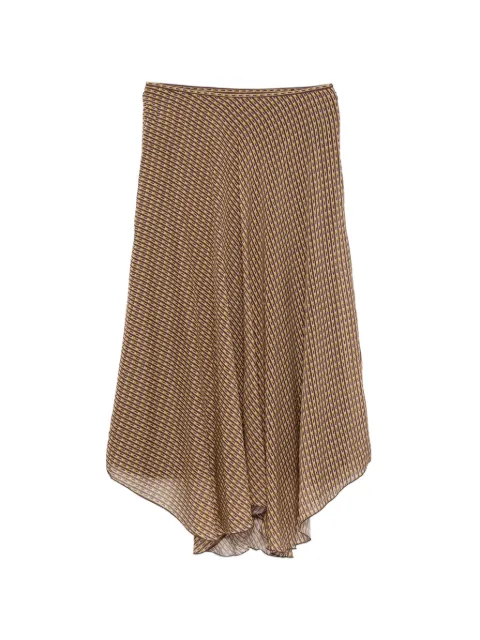 SIR. Cooper geometric-pattern maxi skirt