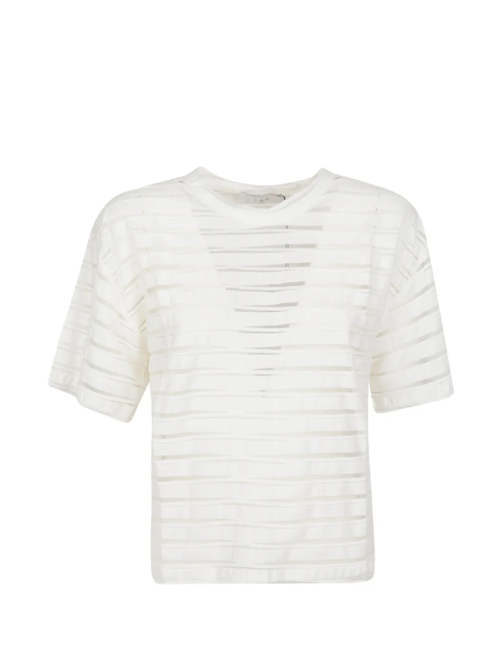 IRO striped T-shirt - Bianco