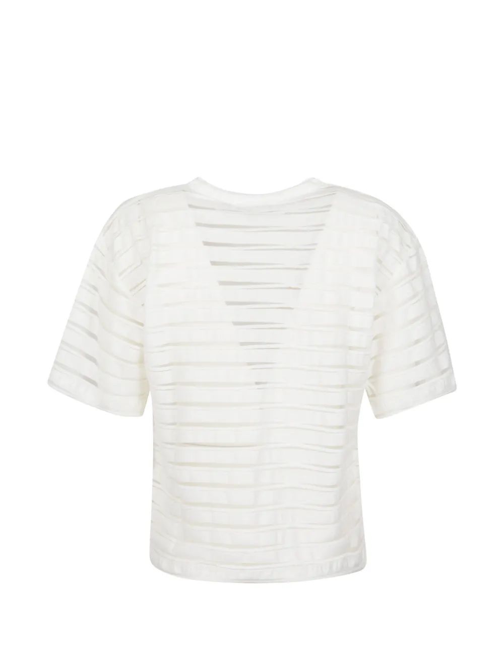  Iro Camiseta A Rayas - Blanco 