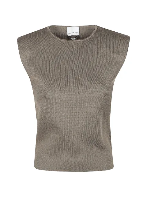 SA SU PHI fine-knit T-shirt