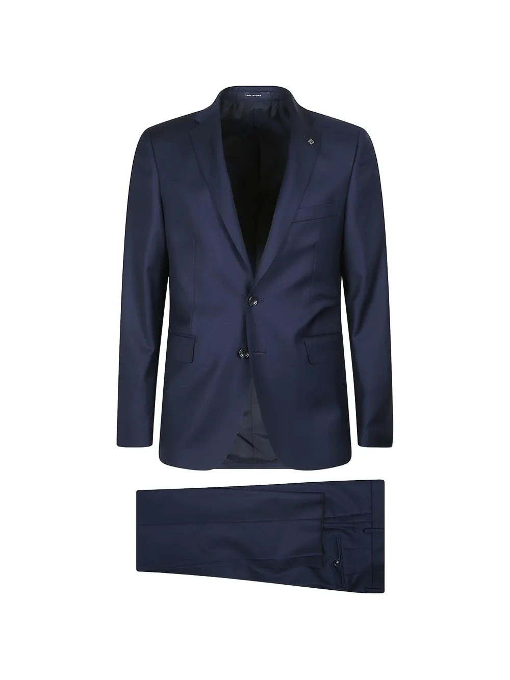 Tagliatore two-button wool suit - Blu