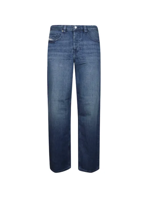 Diesel cotton wide-leg jeans