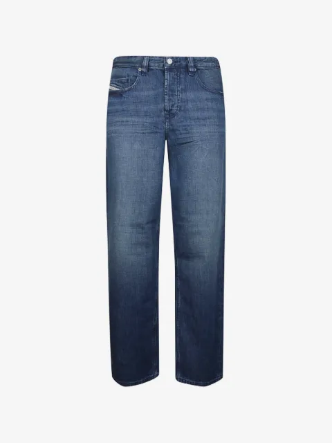 Diesel cotton wide-leg jeans