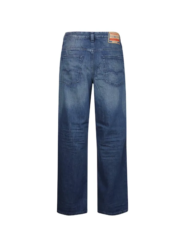 Diesel コットンワイドレッグ ジーンズ | ブルー | FARFETCH JP