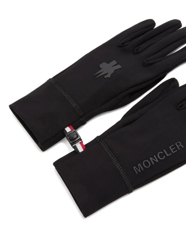 Moncler ロゴ グローブ | ブラック | FARFETCH JP