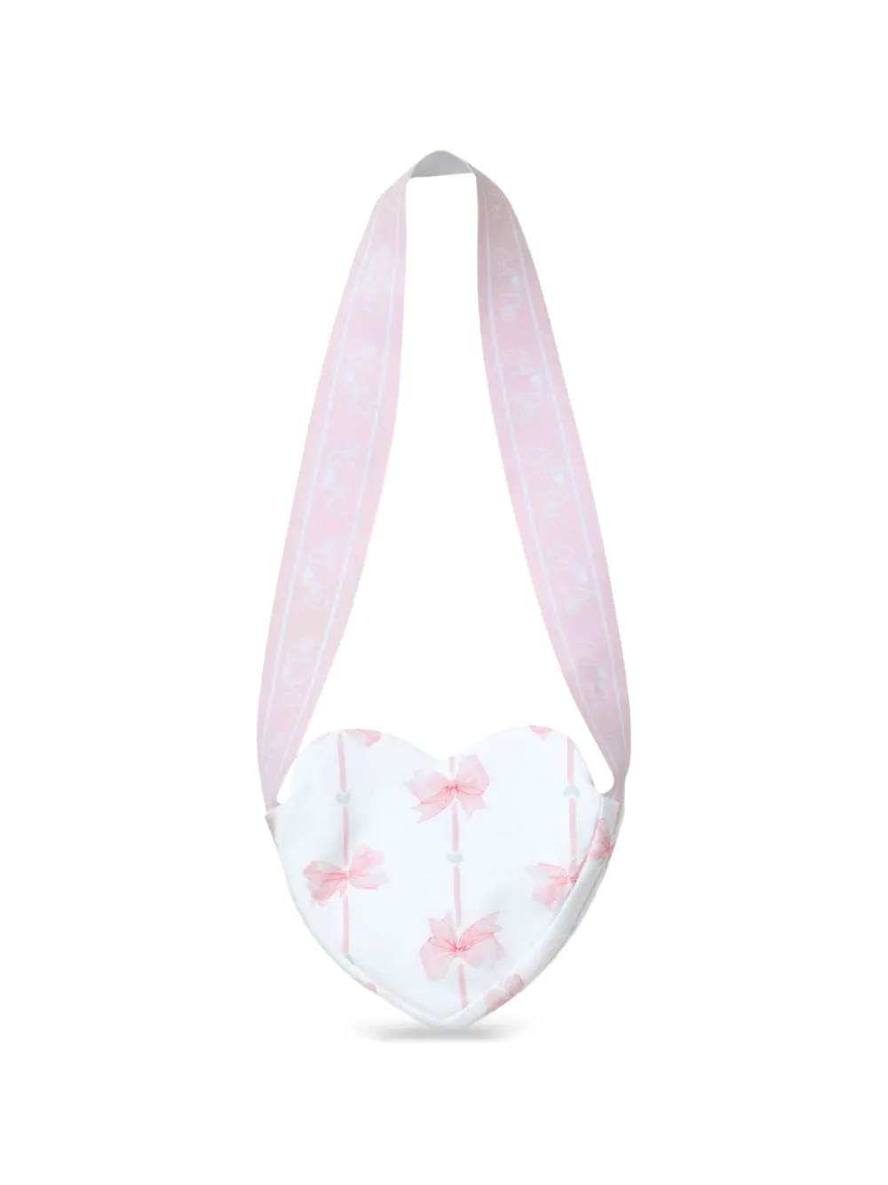 A-Dee Borsa a spalla Heart - Bianco