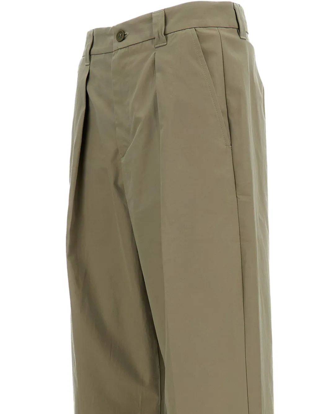  A.p.c. Renato Pleated Trousers - Green 