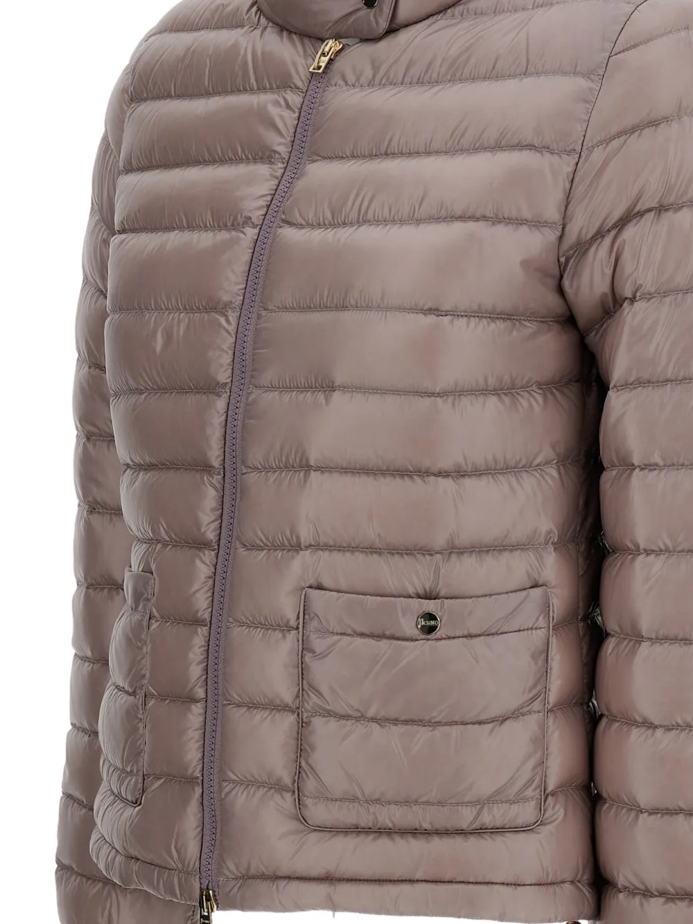  Herno Zip-fastening Quilted Jacket - Rosa 