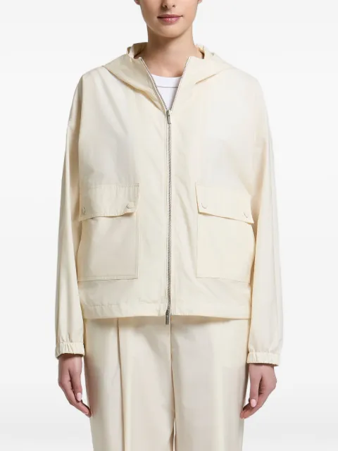 Peserico hooded zip-up Lightweight jacket