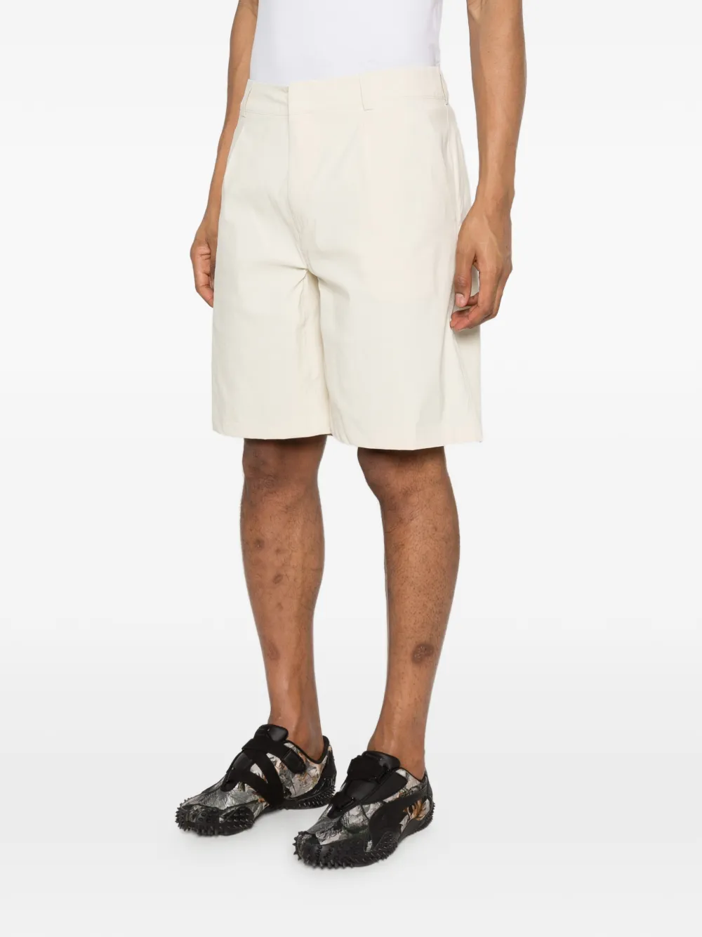 Oakley Geplooide bermuda shorts Beige