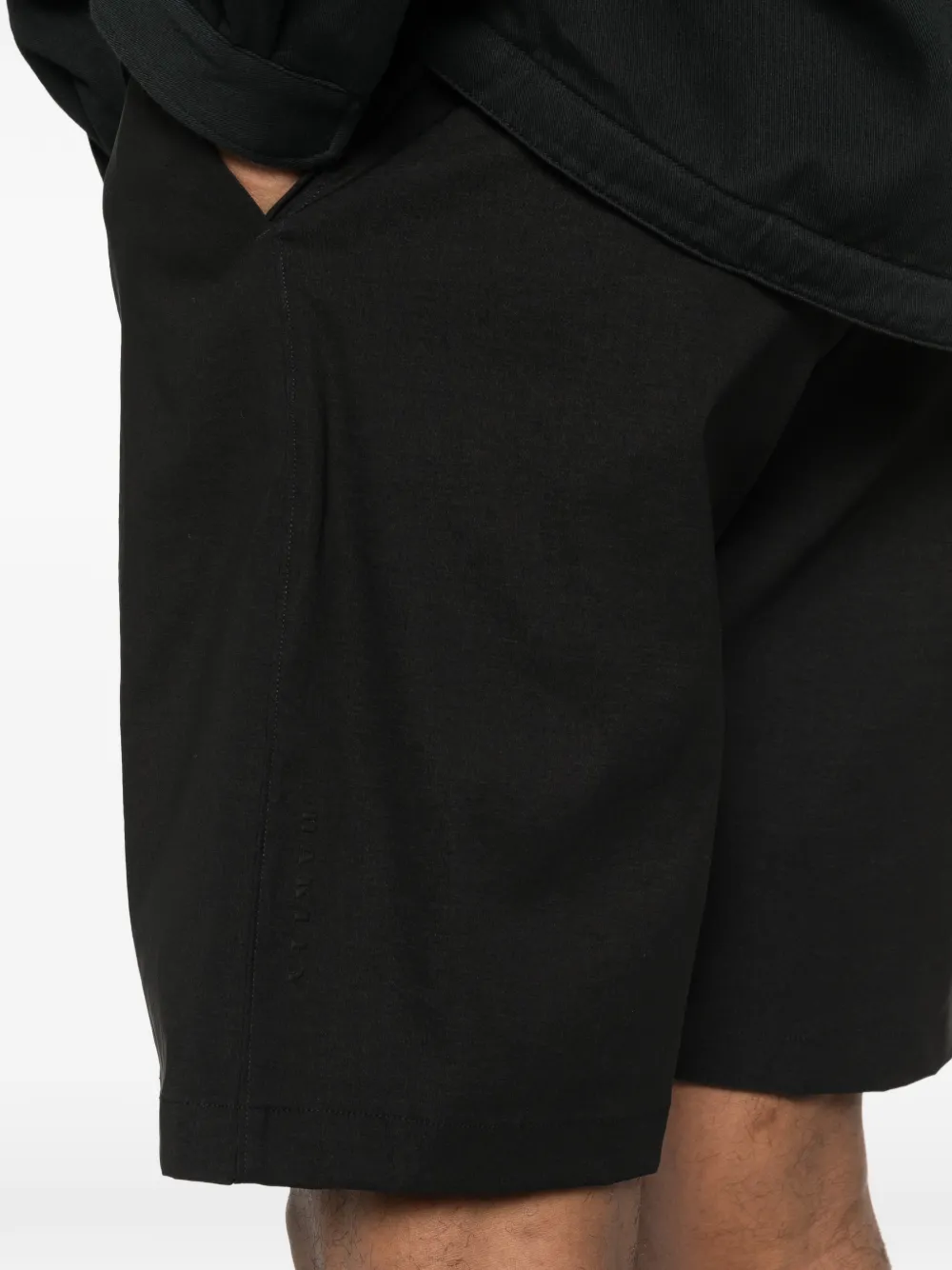 Oakley Geplooide bermuda shorts Zwart