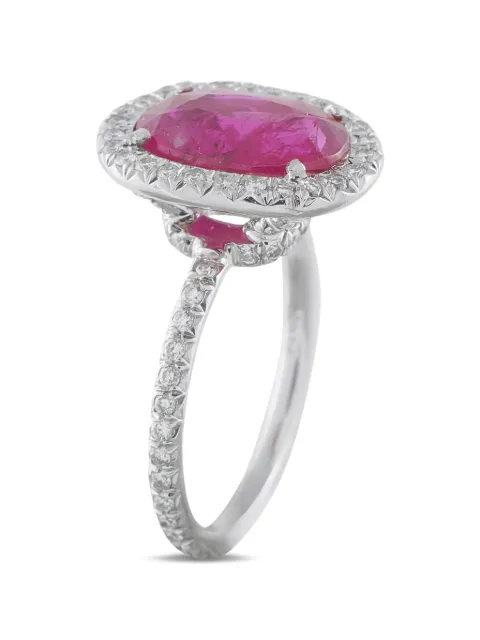 LB Exclusive diamond ruby ring