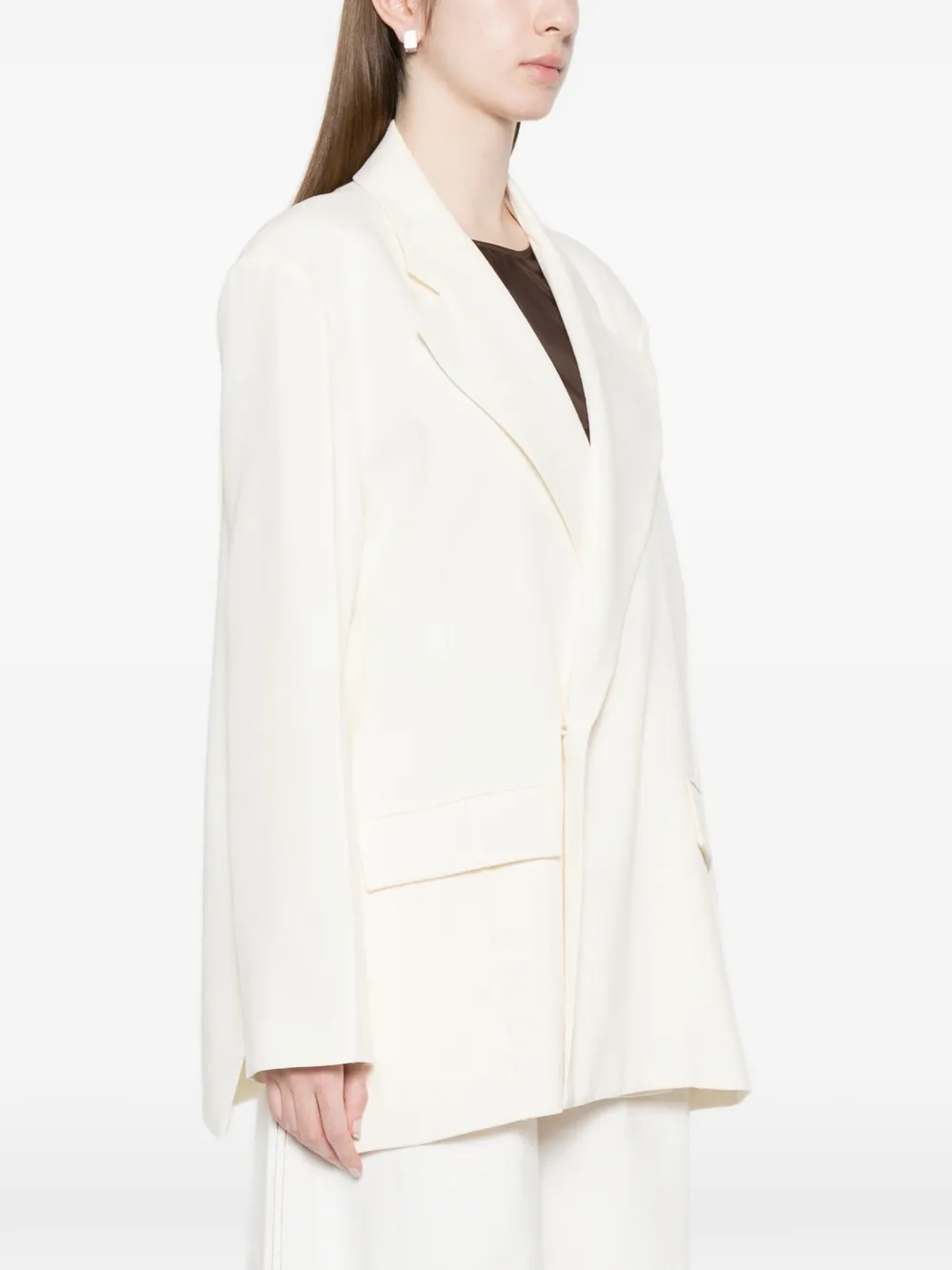  Eleh Flap-pockets Blazer - Neutrals 