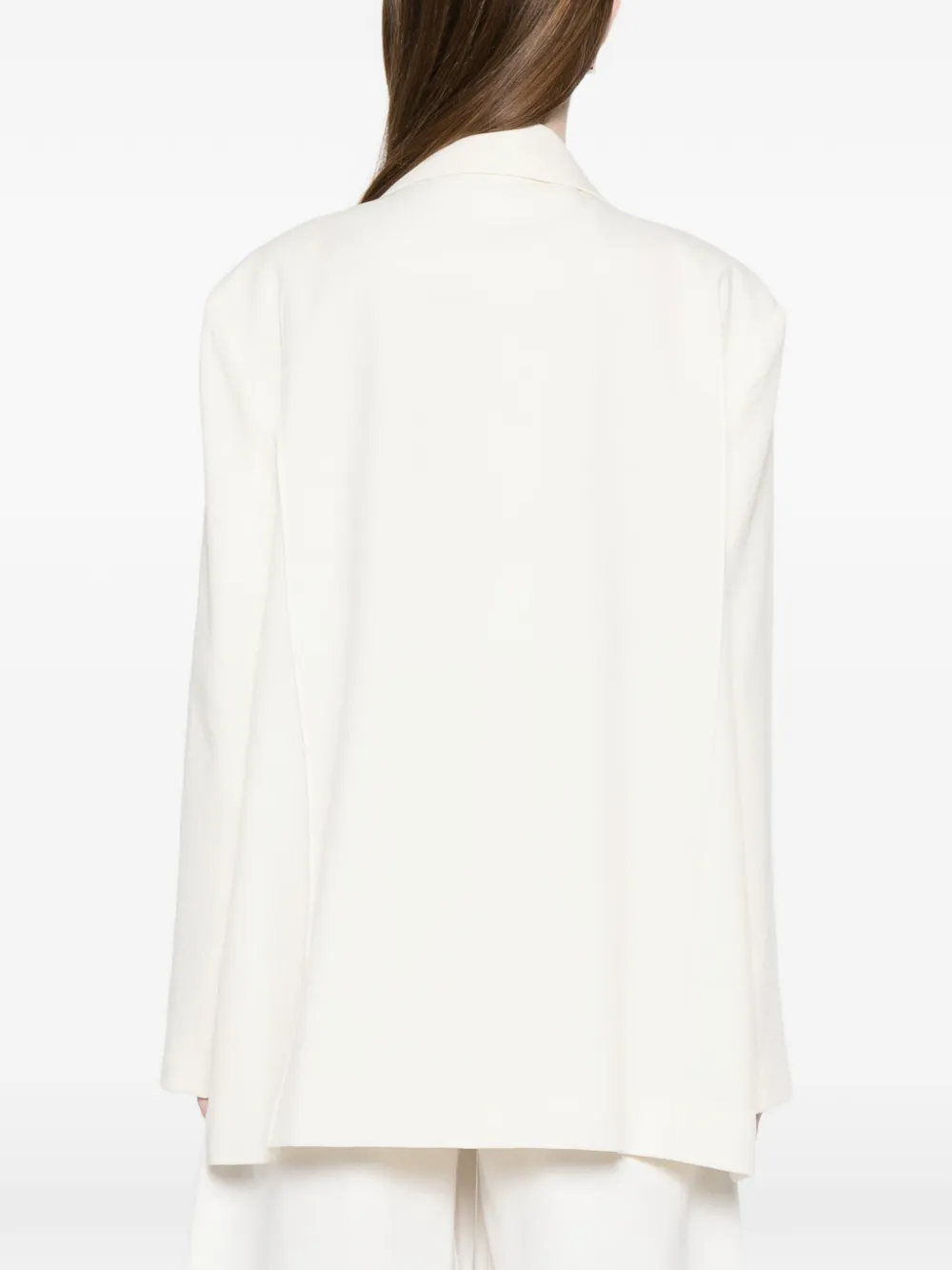 Eleh Blazer met dubbele rij knopen Beige
