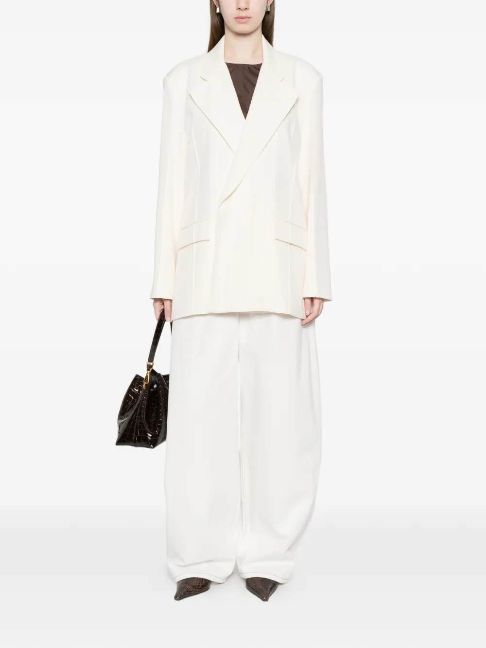  Eleh Flap-pockets Blazer - Neutrals 