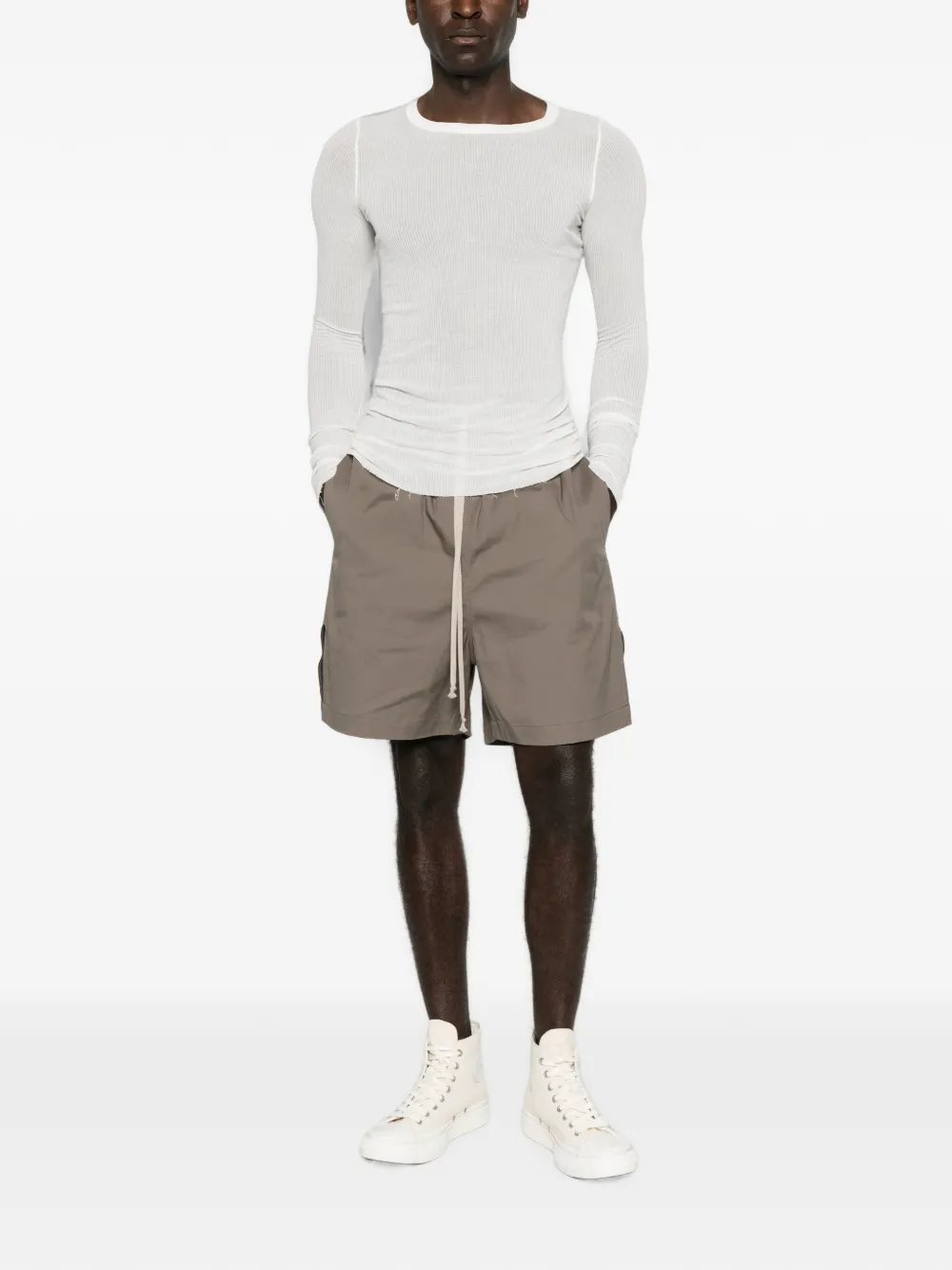 Rick Owens Boxers shorts met trekkoord Grijs