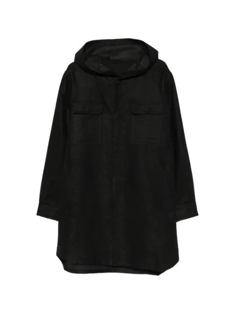 Rick Owens hooded coat