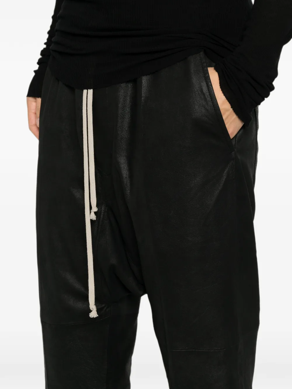 Rick Owens Cropped broek Zwart