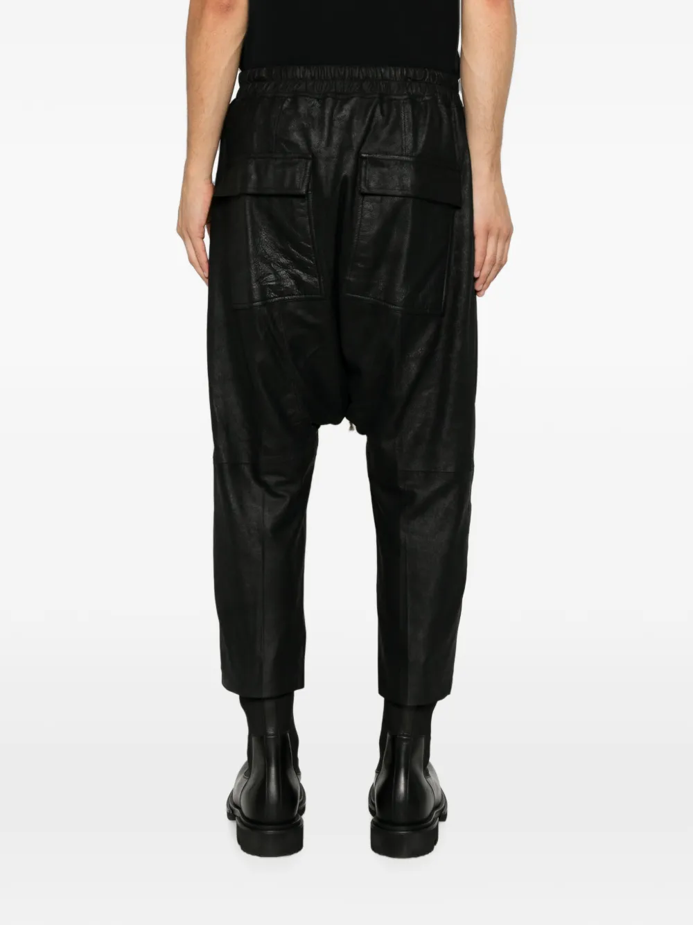 Rick Owens Cropped broek Zwart