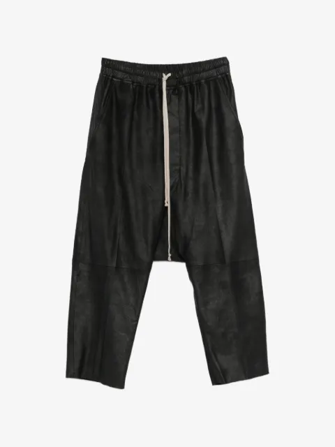Rick Owens drawstring cropped trousers