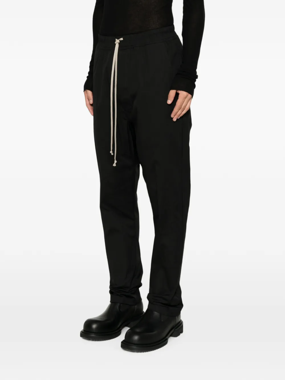 Rick Owens Dietrich ドローストリング パンツ | ブラック | FARFETCH JP