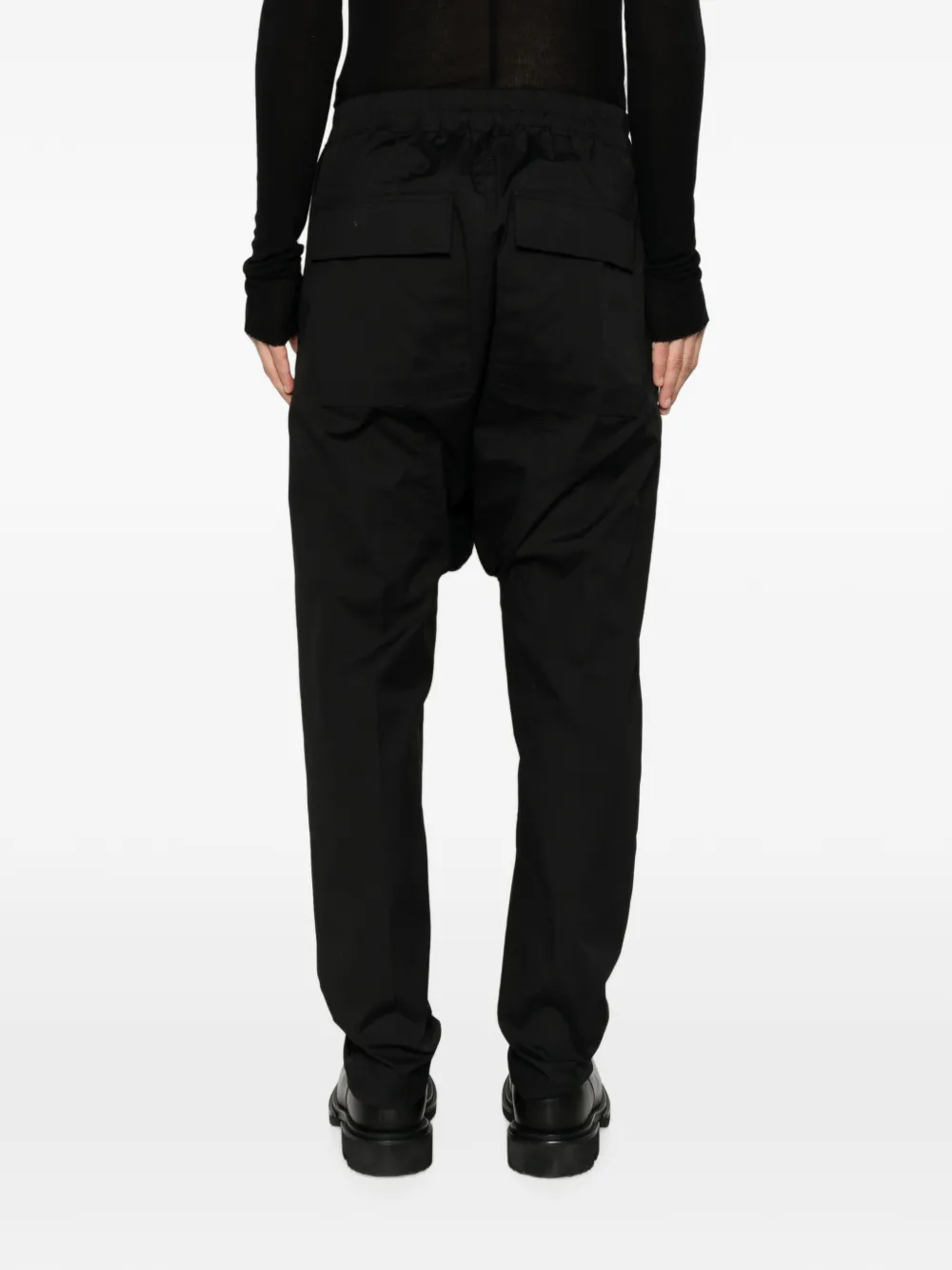 Rick Owens Tower Dietrich broek met trekkoord Zwart
