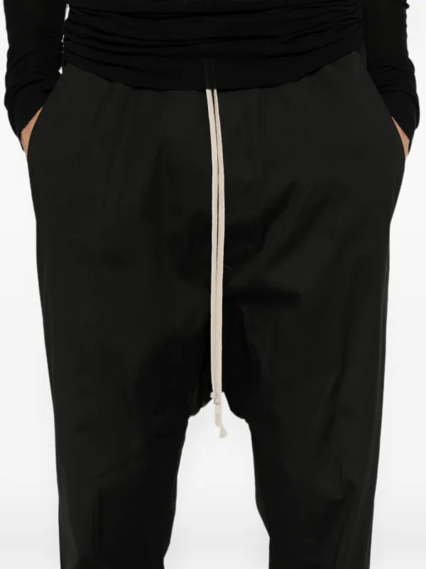 Rick Owens Dietrich ドローストリング パンツ | ブラック | FARFETCH JP