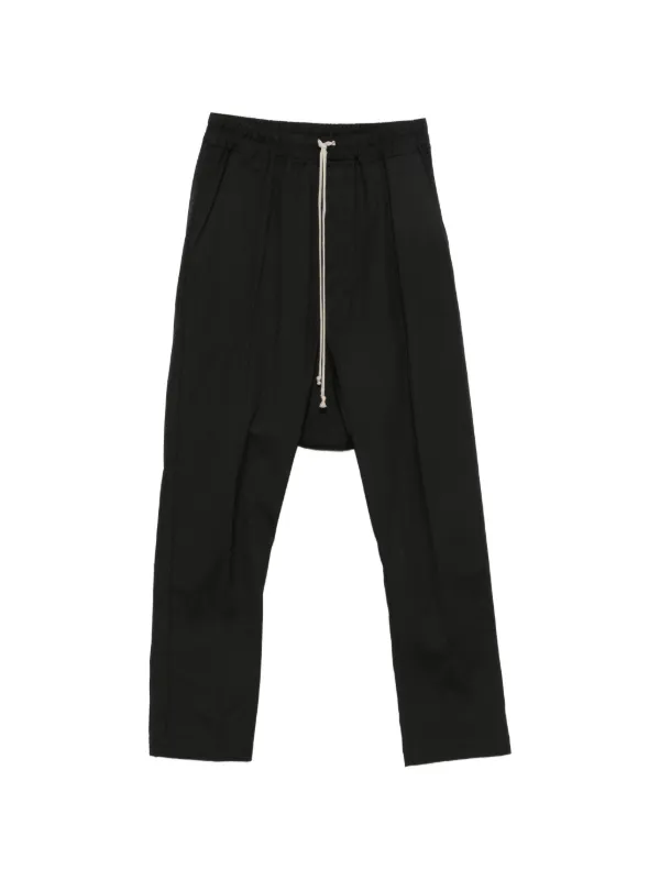 Rick Owens Dietrich ドローストリング パンツ | ブラック | FARFETCH JP
