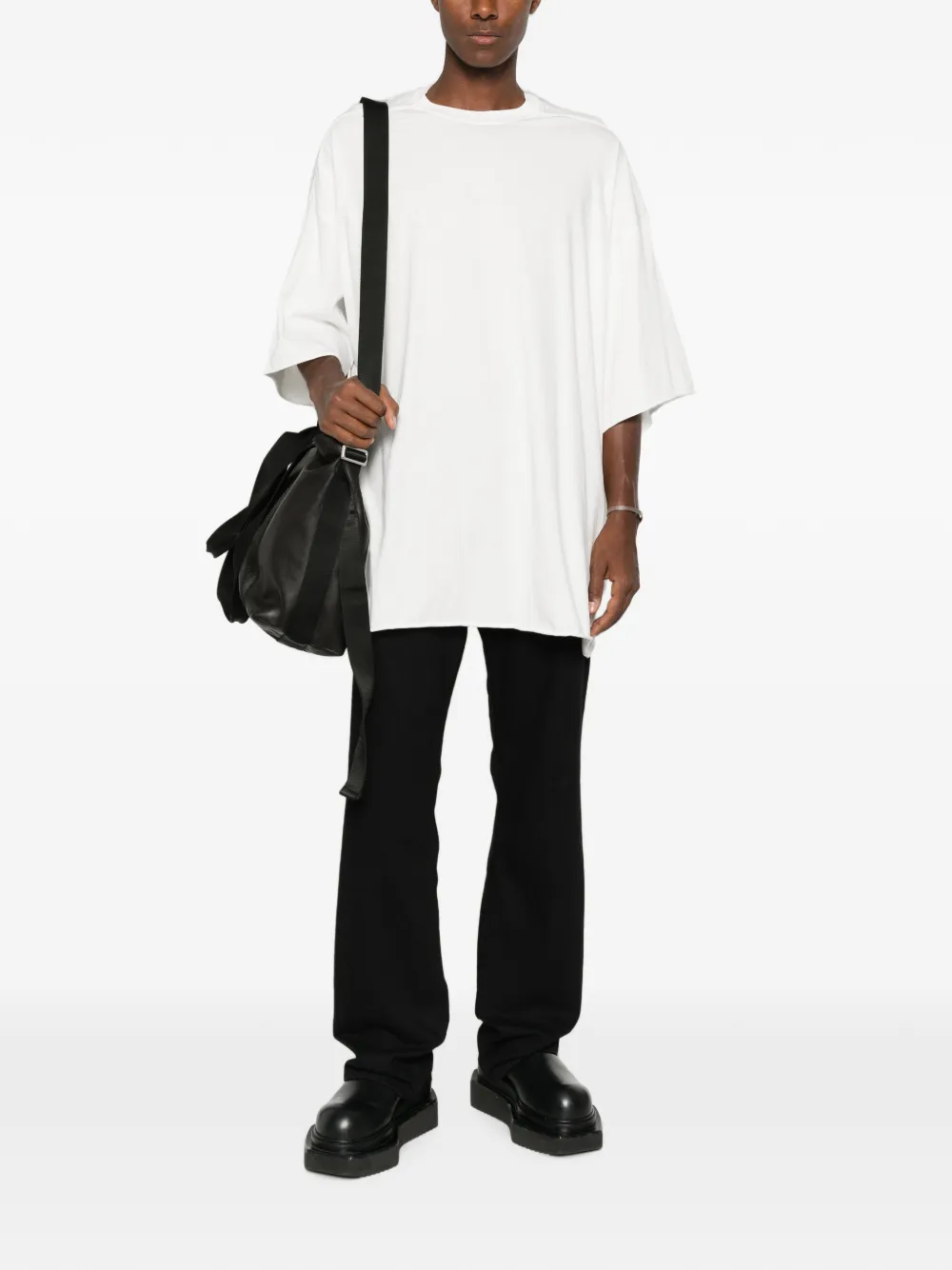 Rick Owens Tower Tommy T-shirt Wit