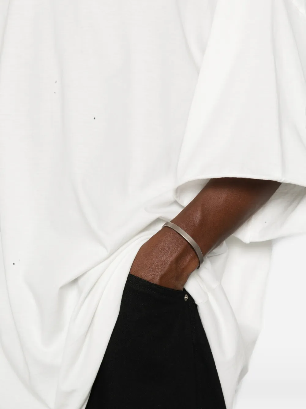 Rick Owens Tower Tommy T-shirt Wit