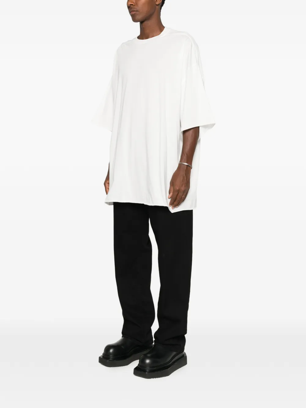Rick Owens Tower Tommy T-shirt Wit