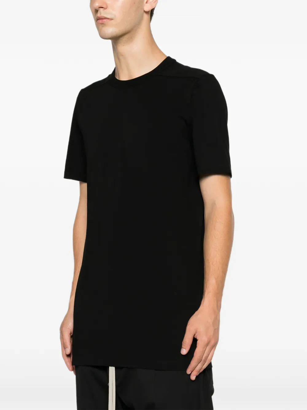 Rick Owens Tower Level T-shirt van katoenen jersey Zwart
