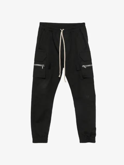 Rick Owens Mastodon multi-pocket drawstring track pants