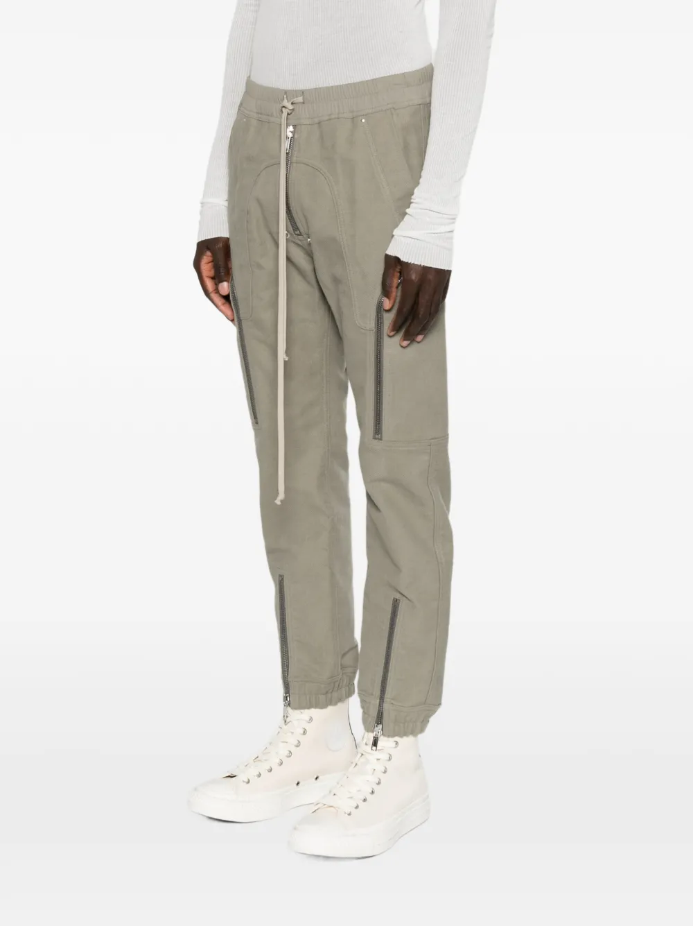 Rick Owens Tower Heizer cargo broek Groen