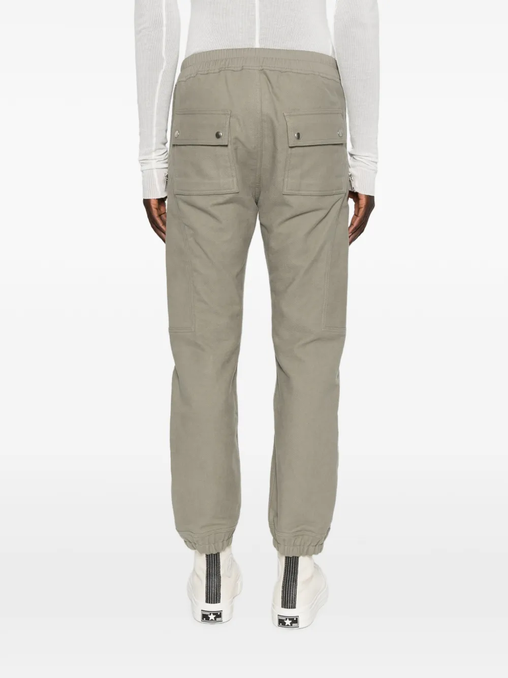 Rick Owens Tower Heizer cargo broek Groen