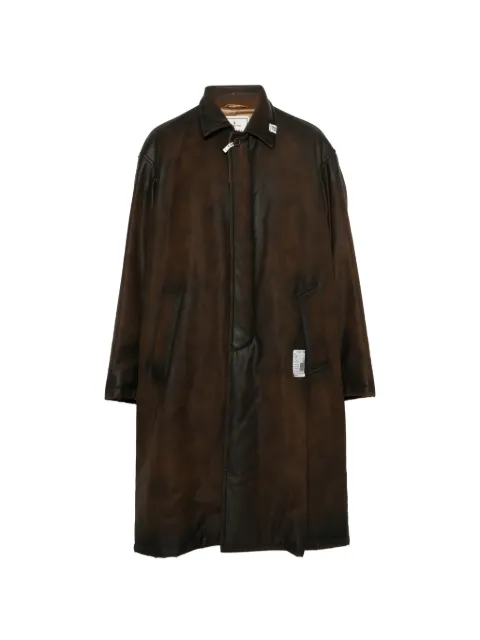 Maison MIHARA YASUHIRO coated puffer coat