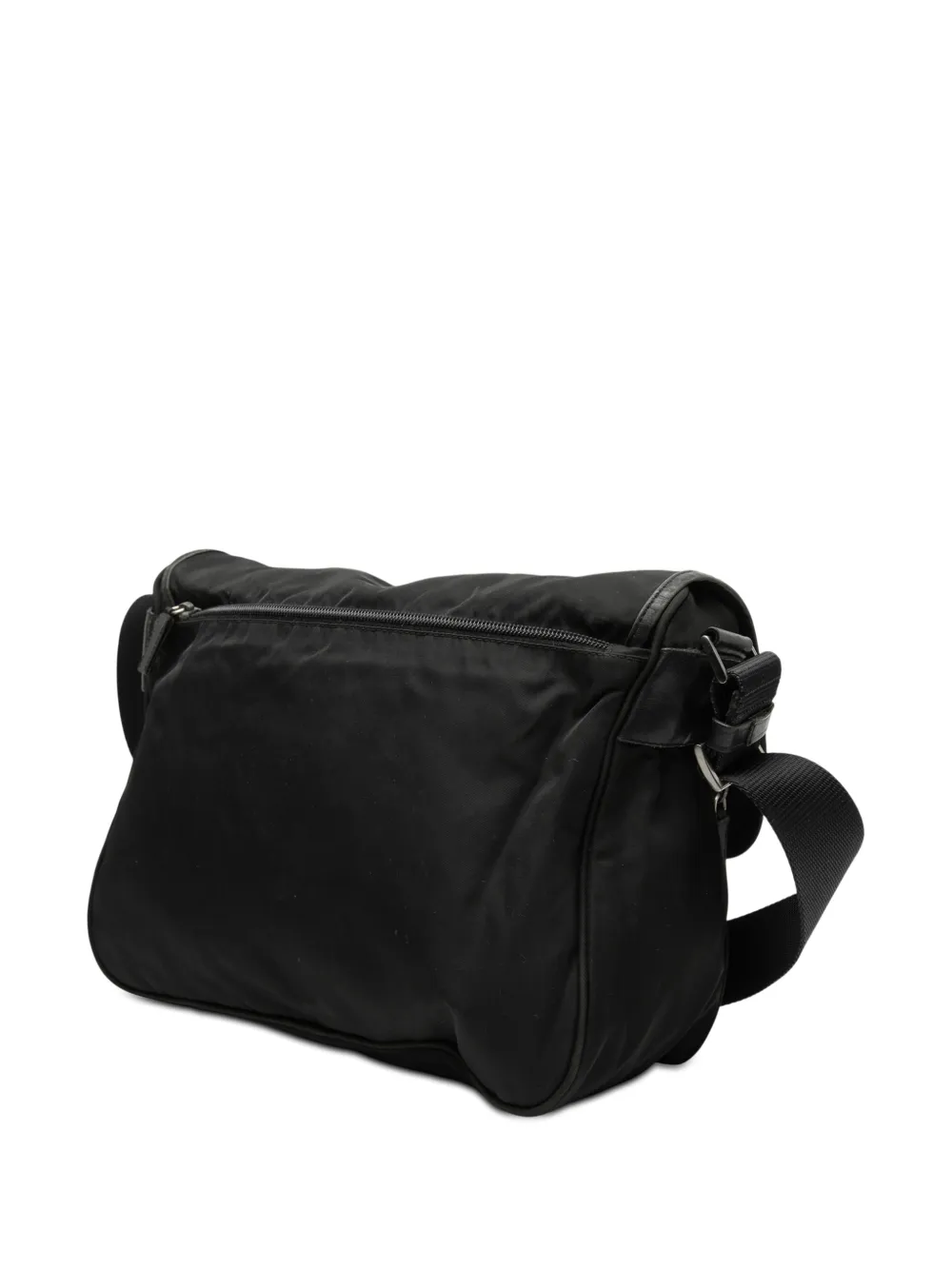 2000-2013 Tessuto Double Buckle Messenger Bag Crossbody Bag