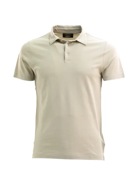 Zanone button polo shirt