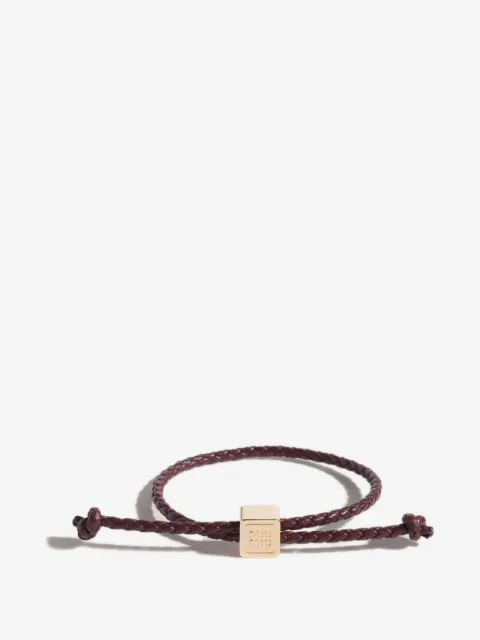 Miu Miu bracelet en cuir