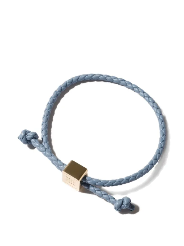 Miu Miu Leather Bracelet | Blue | FARFETCH