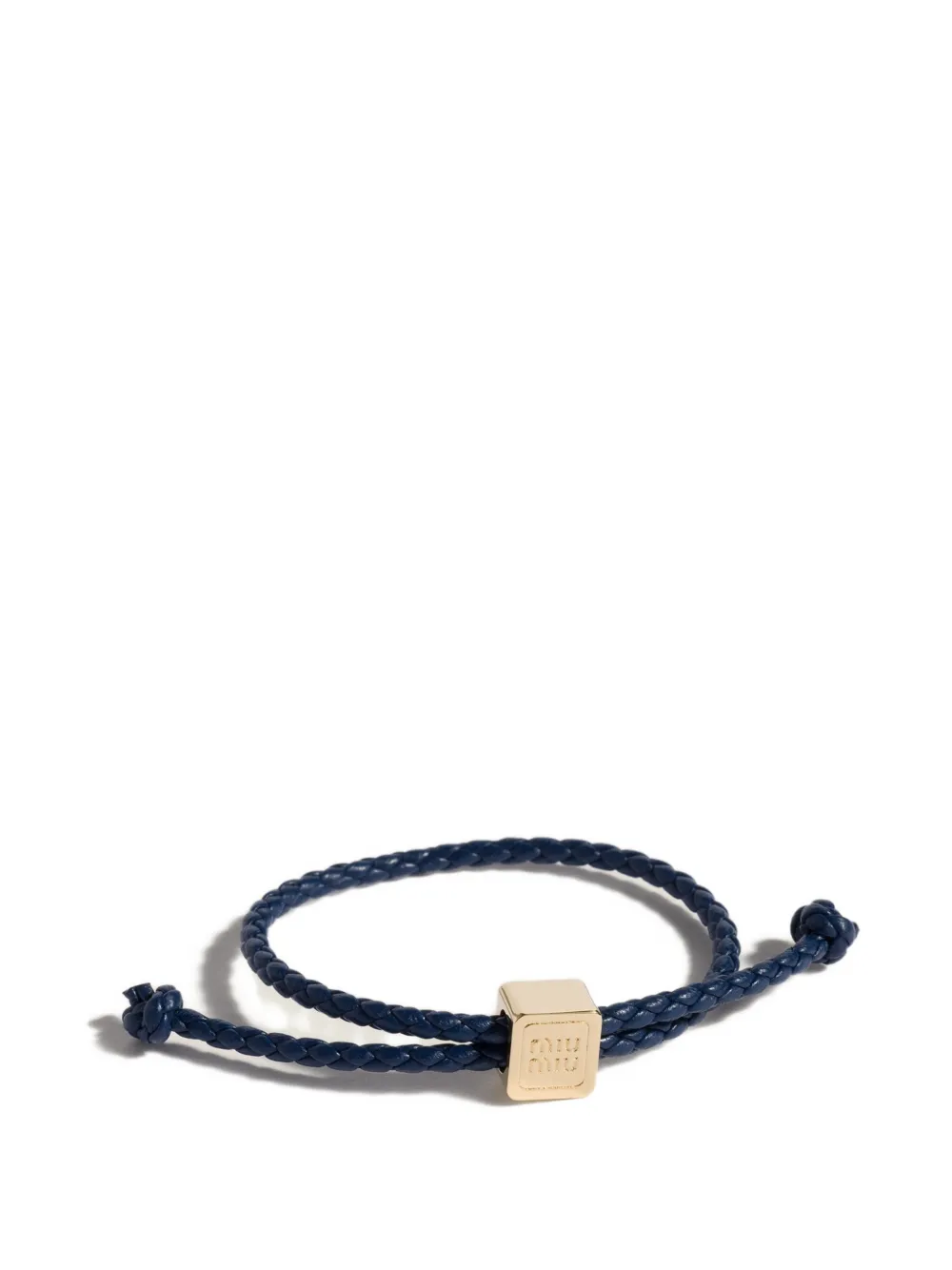 Miu Miu leather bracelet - Oro