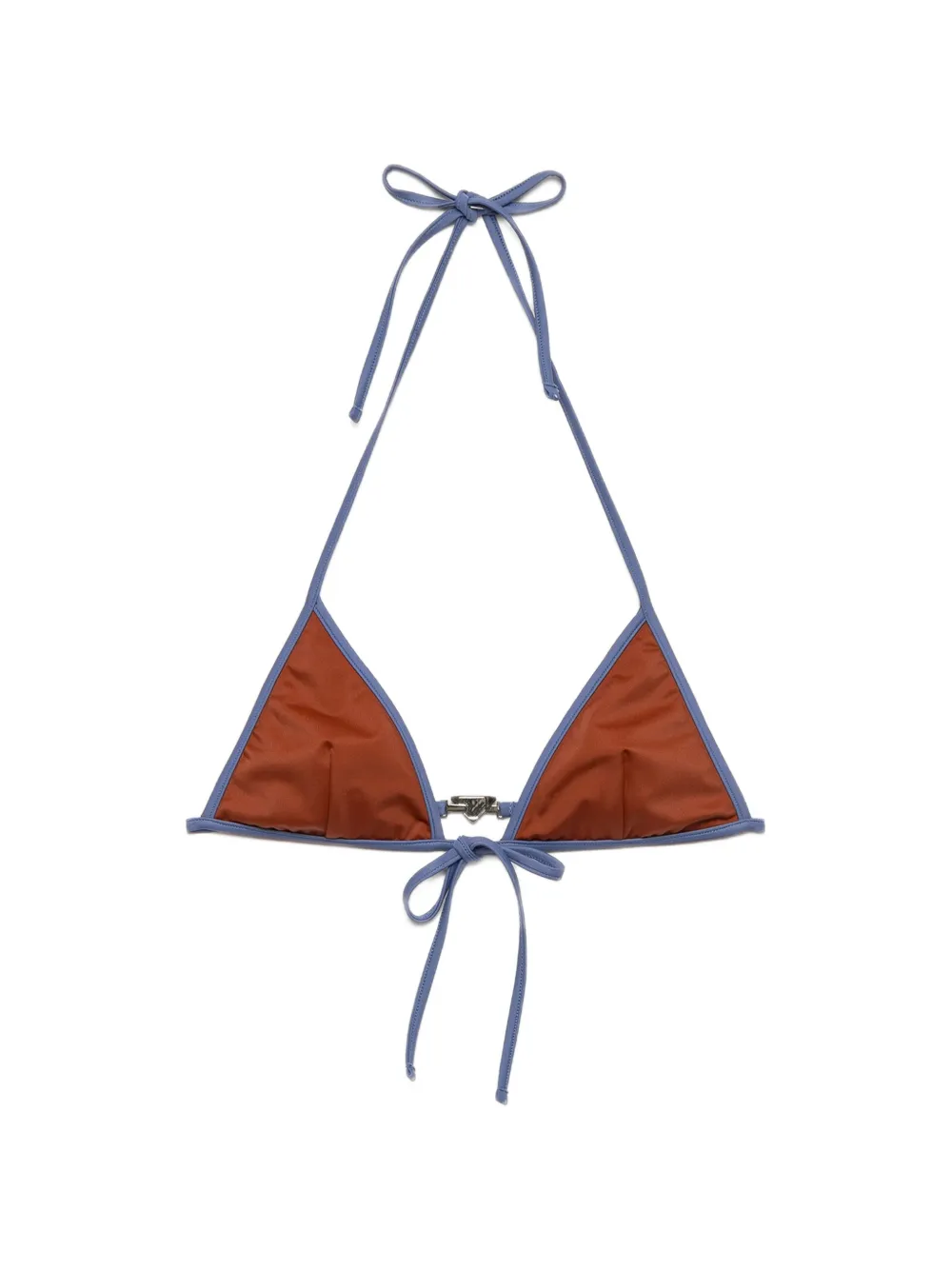Prada Bikinioberteil aus Jersey - Orange