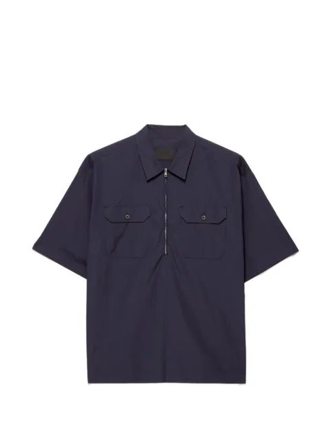 Prada short-sleeved cotton shirt