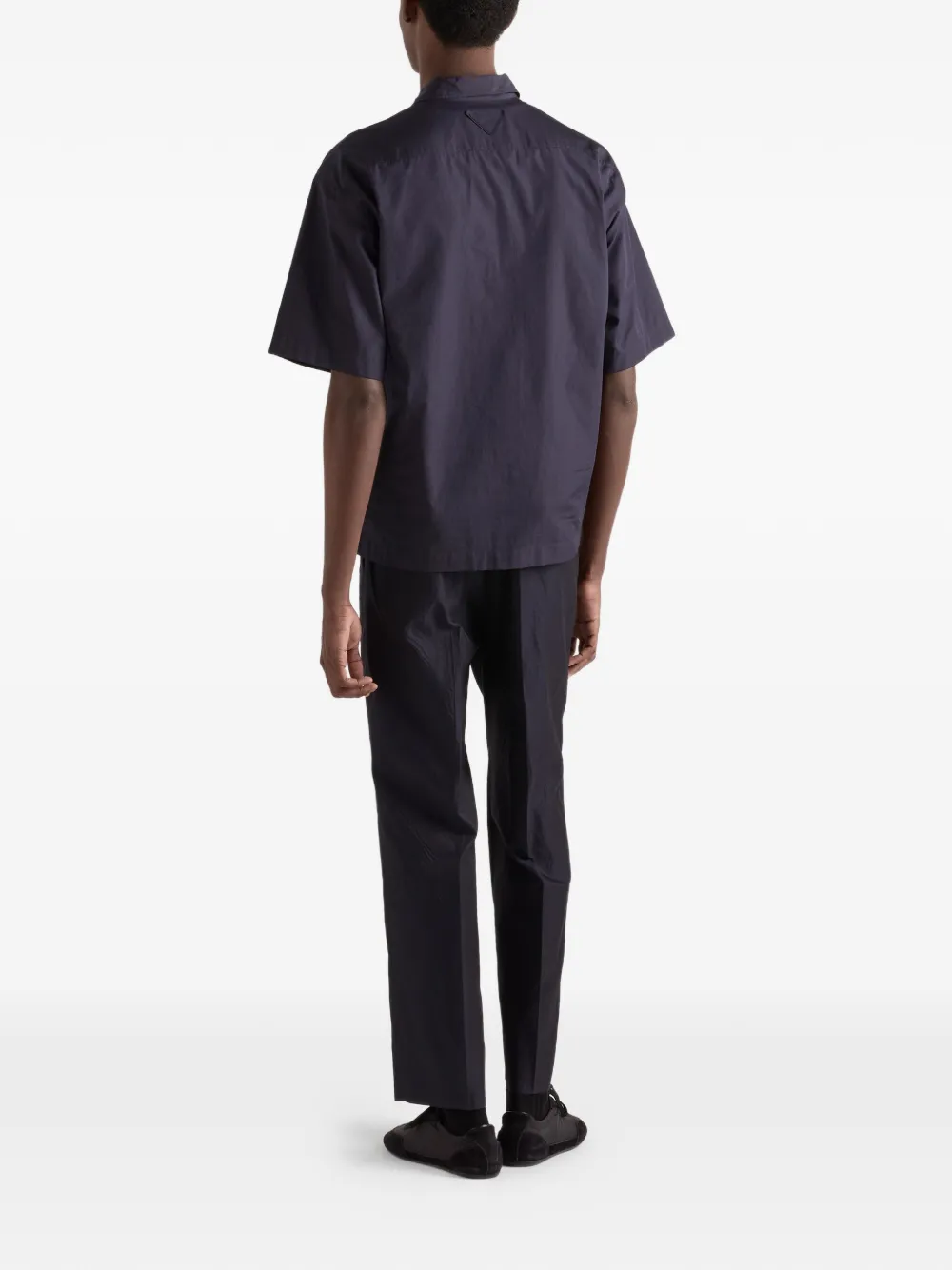 Prada Overhemd met korte mouwen Blauw